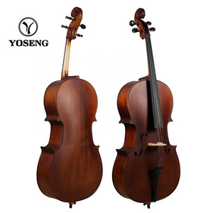 Dark Brown Ebony Solid Brands Handmade Factory Cello