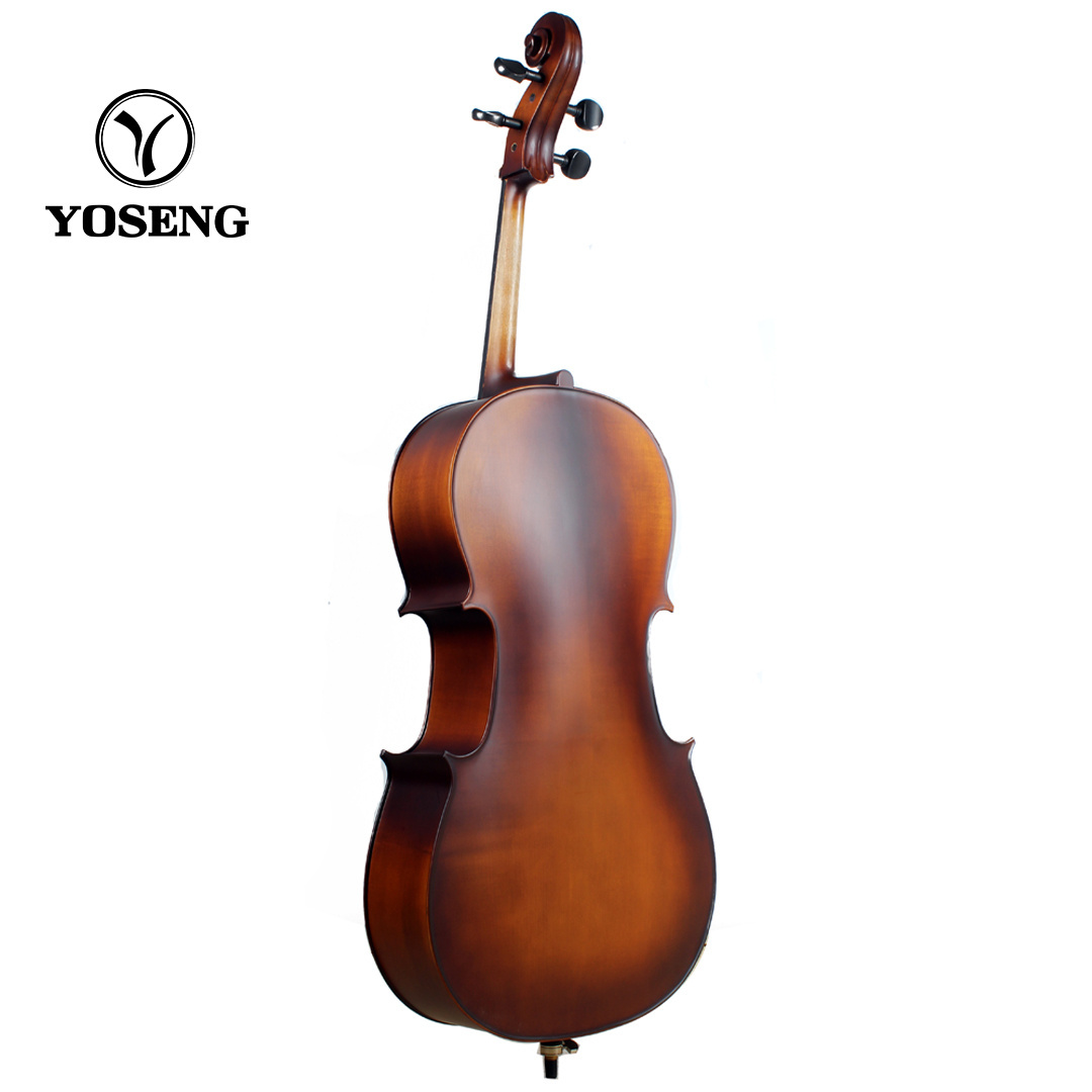 Popular Customized Antique Matt Varnish Student Beginner Small Cello