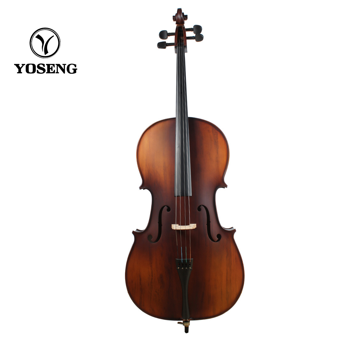 Popular Customized Antique Matt Varnish Student Beginner Small Cello