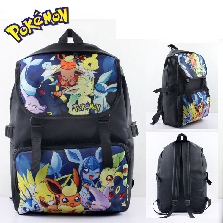 backpacks Pocket Monster backpacks anime kids school bags student bags cartoon mochilas laptop