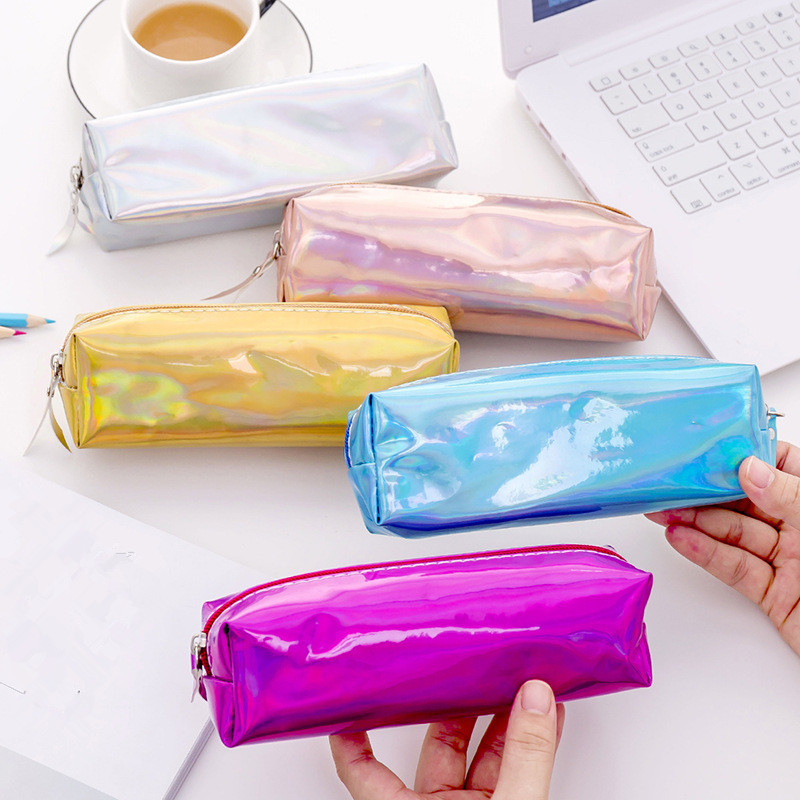 Fashion Travel Makeup Bag Female Neceser Cosmetic Bag Organizer Set Pu Zipper Bag Pencil Case