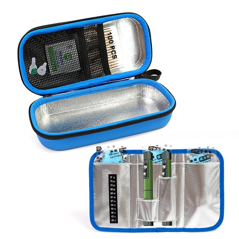 Insulin Pen Case Cooling Storage Protector Bag Medical Cooler Travel Pocket Packs Pouch Drug Freezer Box For Diabetes People