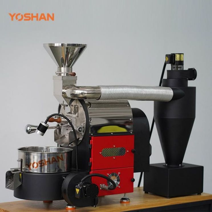 Boutique Germany Coffee Roasting Machine 2021 Henan Micro Kaldi Home Infrared Air Huky Haoran Gene High Quality Coffee Roaster