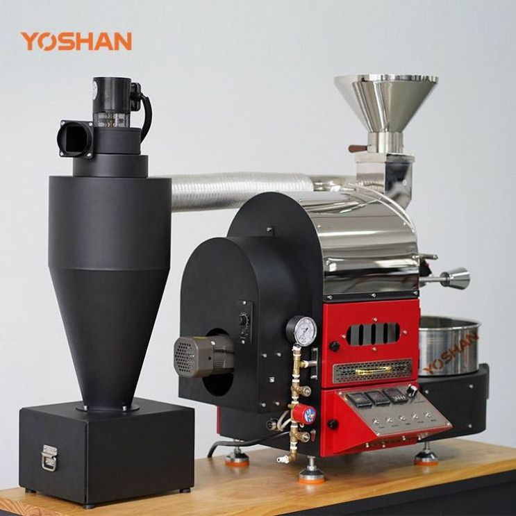 Boutique Germany Coffee Roasting Machine 2021 Henan Micro Kaldi Home Infrared Air Huky Haoran Gene High Quality Coffee Roaster