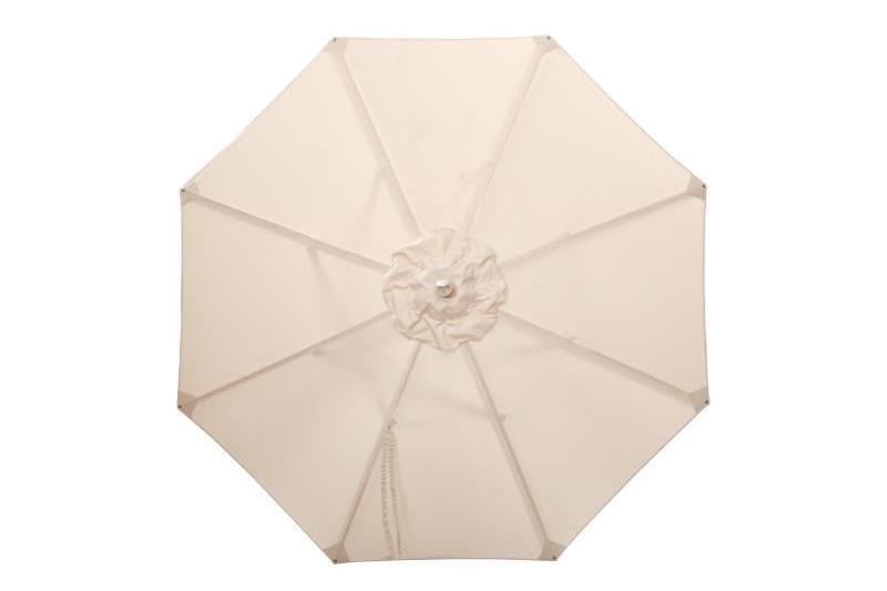 All weather 10 feet outdoor beach round canvas wooden parasol hotel resort picnic teak pole umbrella sun shade