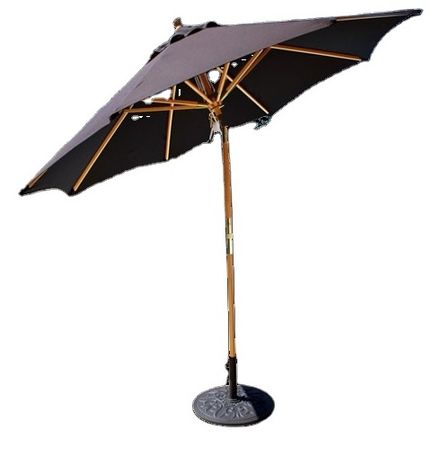 Outdoor beach Swimming pool aluminum pole  umbrella parasol sun shade umbrella