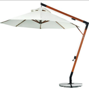 Outdoor parasol umbrellas beach cantilever garden parasol hanging umbrella with customs logo