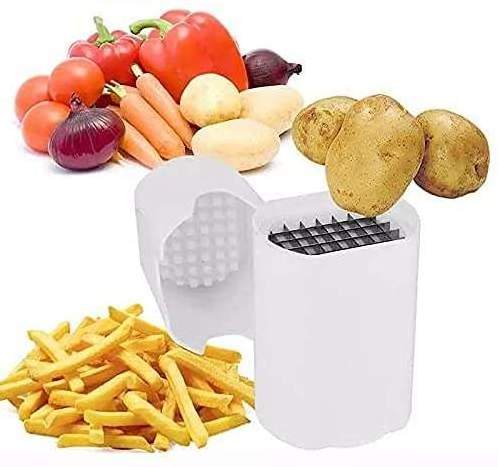 Wholesale Vegetable Potato Slicer French Fries Chopper Chips Making Tool Manual Potato Chipper French Fries Cutter