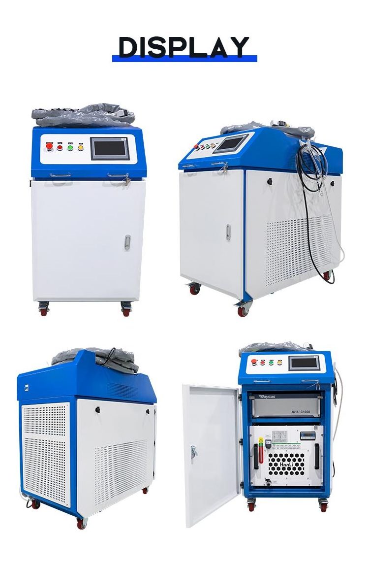 Repairing Stainless Steel Laser Spot Welders Soldering 2000w IPG Portable Fiber Laser Welding Machines Uses for Metal Processing