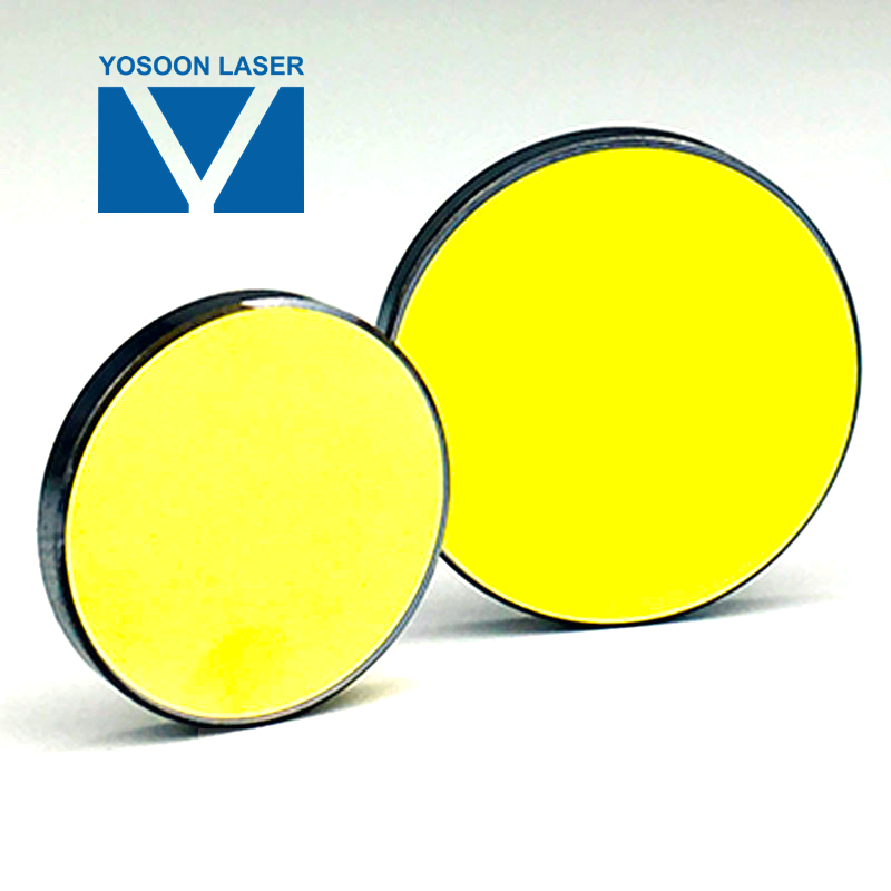 reflective mirrors Gold Coated CO2 Laser Engraver Parts 20mm Si Mirror Si Reflection Mirror 25mm