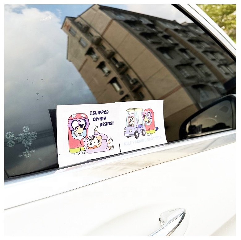 Customize Waterproof Uv Proof Removable Cheap Adhesive Cute Car Anime Peeker Stickers Decal Body sticker