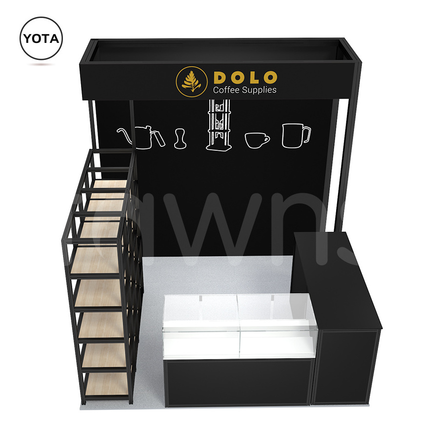 Tawns Trade Show Modular Exhibition Stand Branded Kiosk Displays Booth Tension Fabric Backdrop Exhibition Booth  For Sale