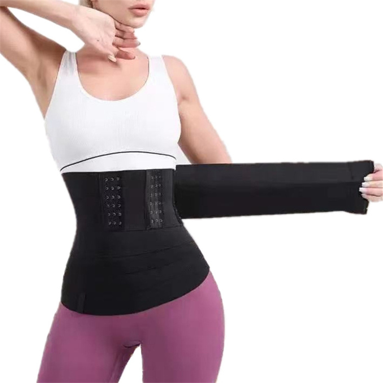 Custom Style Plus Size 3M 4M 5M 6M Stomach Trainer Trimmer Around Waist Belt Wrap Bandage Band For Woman