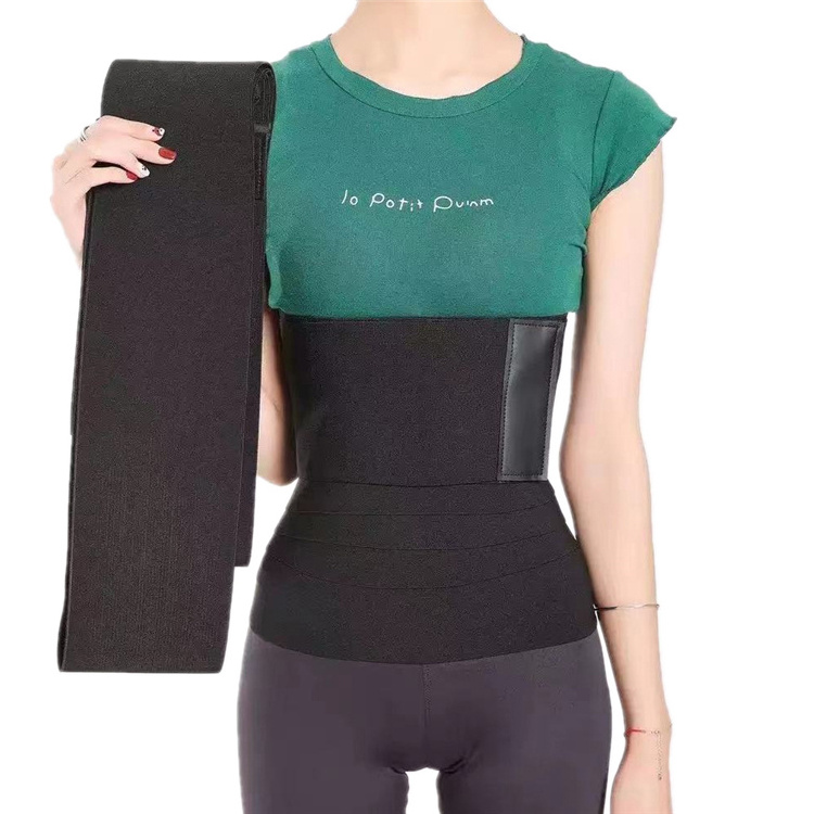 Custom Best All Sizes Fat Burner Belly Slimming Lose Weight Shaper Latex Body Bandage Tummy Waist Wrap Trainer