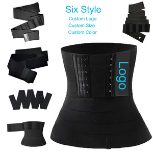 Custom Best All Sizes Fat Burner Belly Slimming Lose Weight Shaper Latex Body Bandage Tummy Waist Wrap Trainer