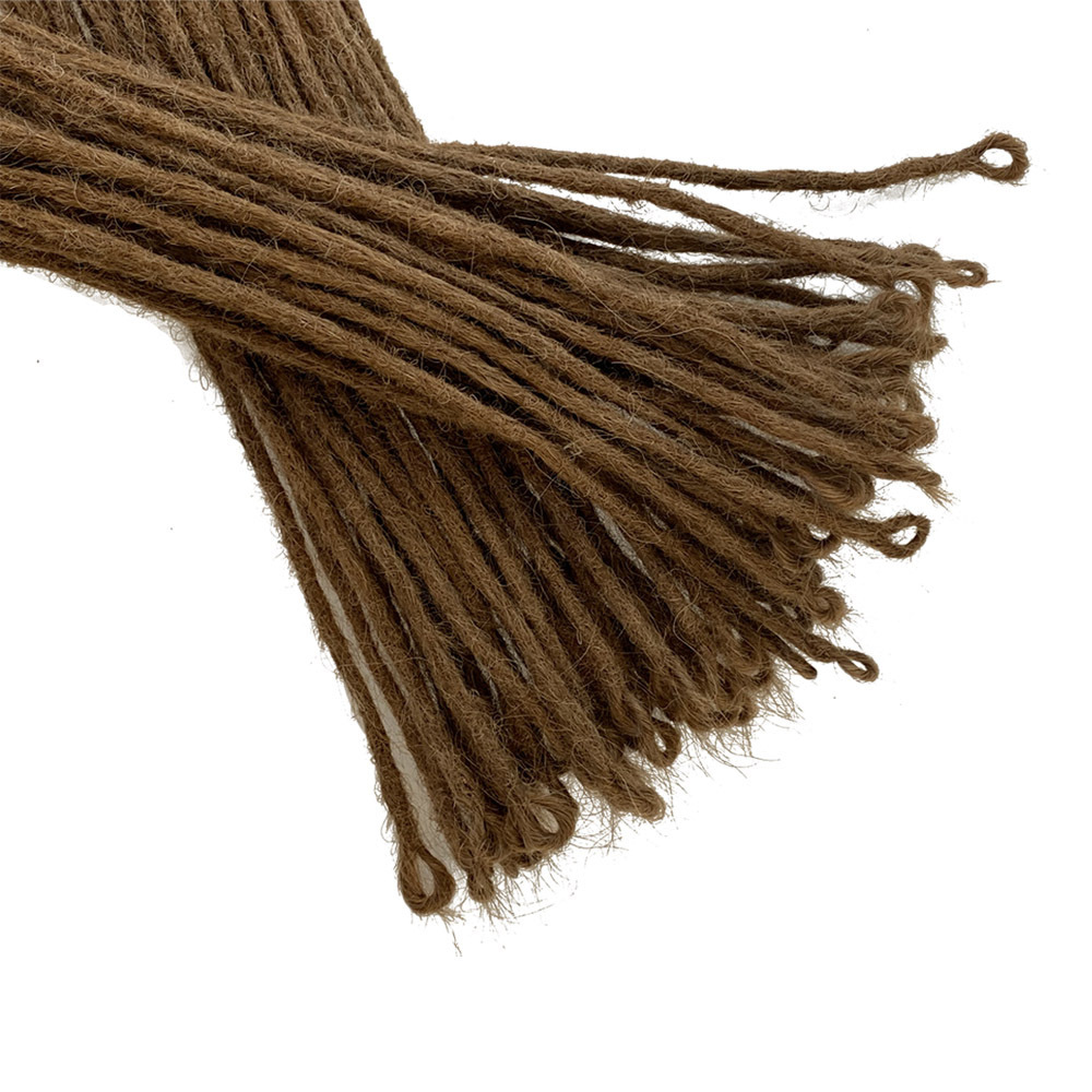 Free sample 20 Inches natural human Hair Extensions afro kinky Crochet Dreadlocks