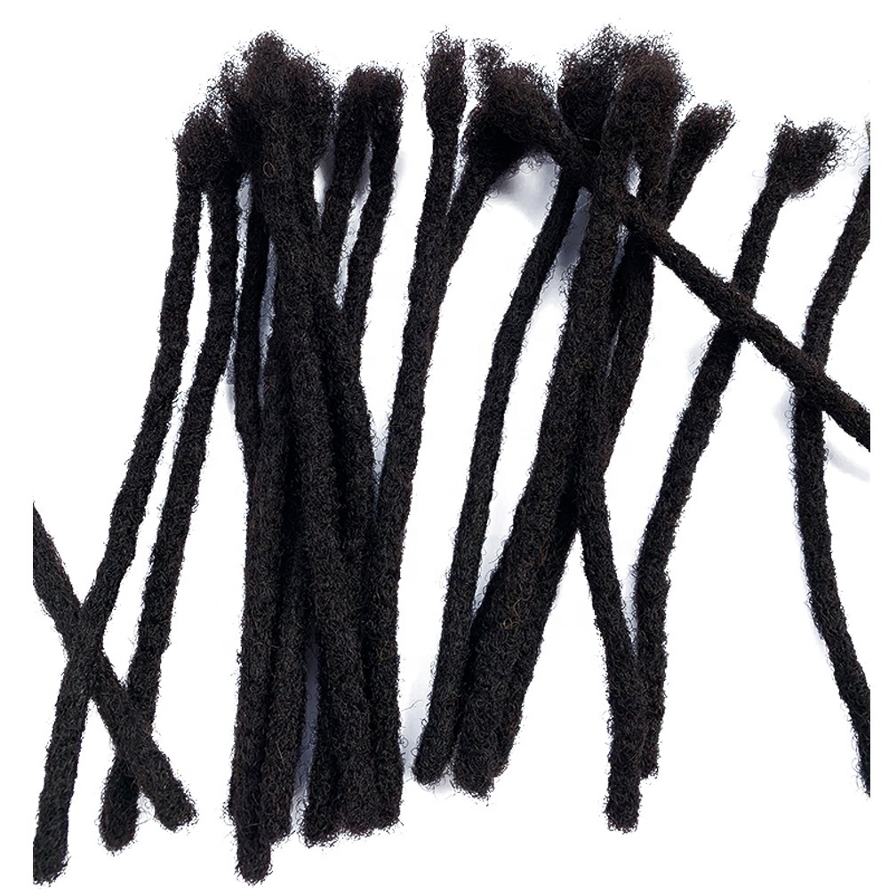 Free Shipping 500pcs Afro Kinky Hair Dreadlocks sisterlocks extensions wholesale black color