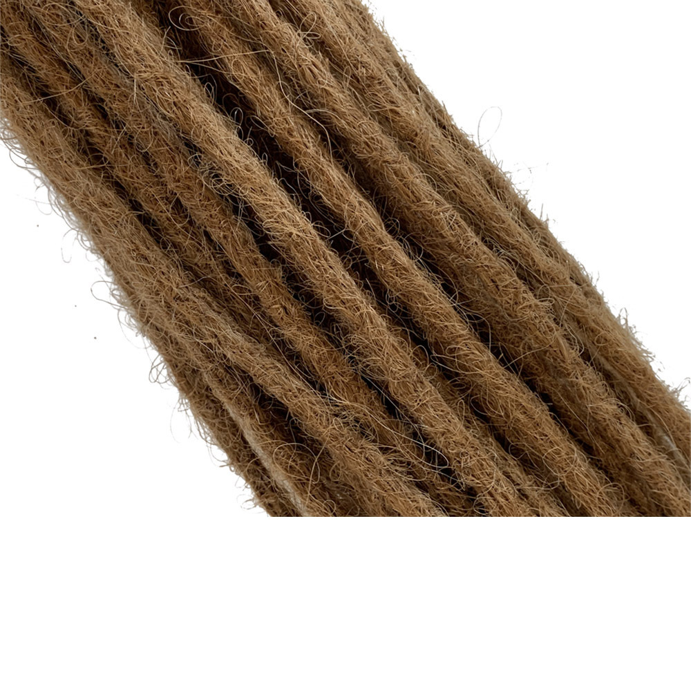 Free sample 20 Inches natural human Hair Extensions afro kinky Crochet Dreadlocks