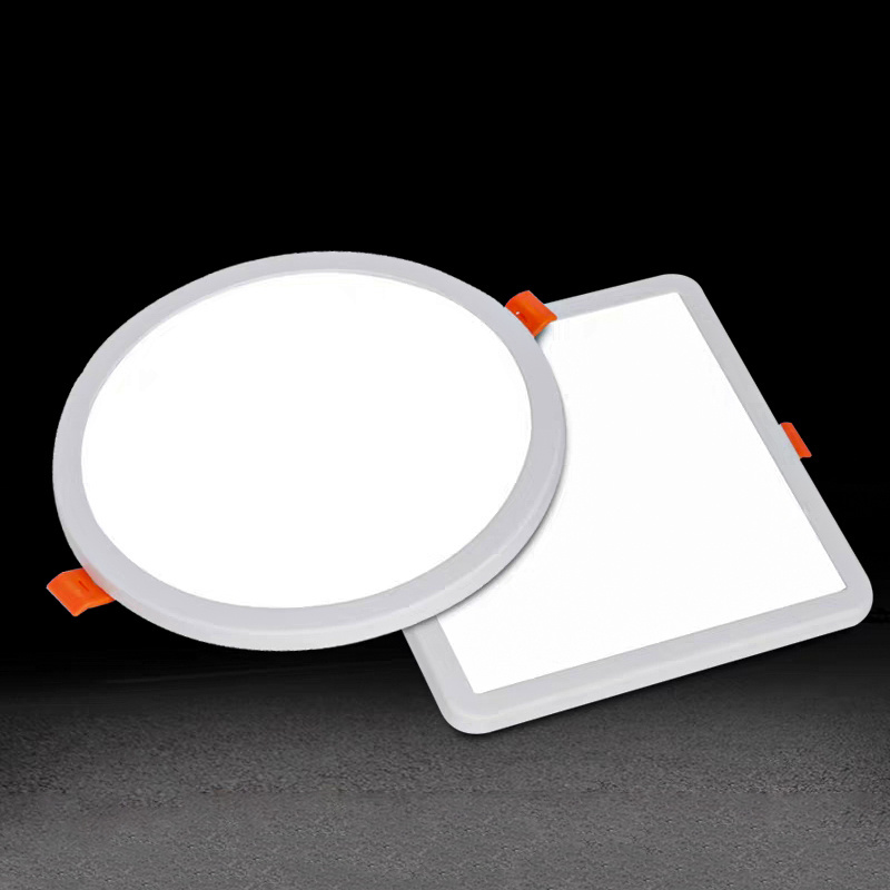 high quality home office hotel 6w 7w 8w 9w 12w 15w 20w square round ceiling led panel light