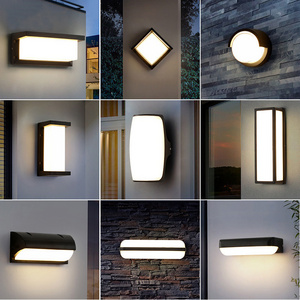 Waterproof human body automatic sensing light indoor staircase balcony LED outdoor wall light