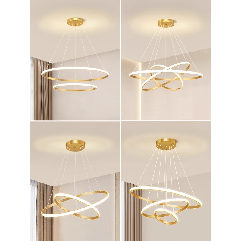 2023 New Luminaires Nordic LED Restaurant Pendant Light Modern Simple Bar Table Light Bedroom Room Light