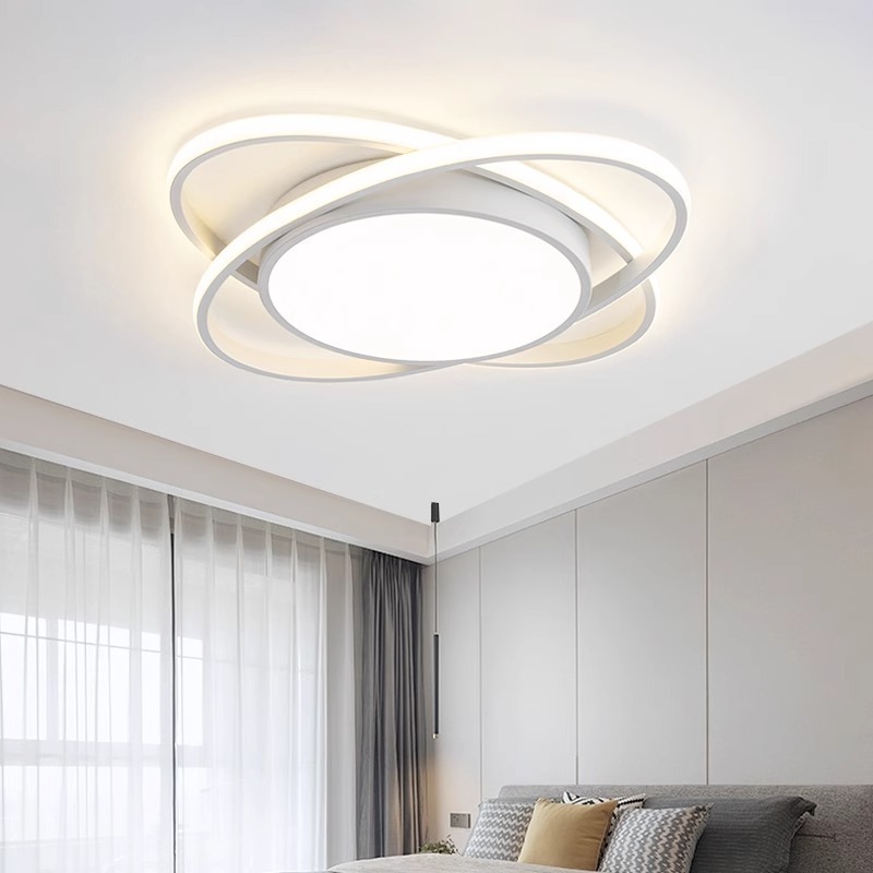 2024 New Master Bedroom Light Simplified Modern Living Room LED Circular Room Ceiling Light