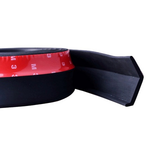 Adhesive EPDM car rubber seal strip used for automotive chassis