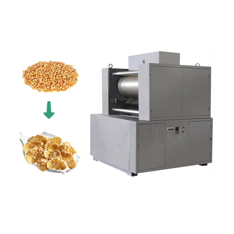 grain steam flake machine/ instant oatmeal flakes machine/kelloggs corn flakes machine