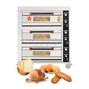 Electric Tunnel Oven/cake And Cookie Tunnel Oven/bread Tunnel Oven 3 Deck Bakery Oven