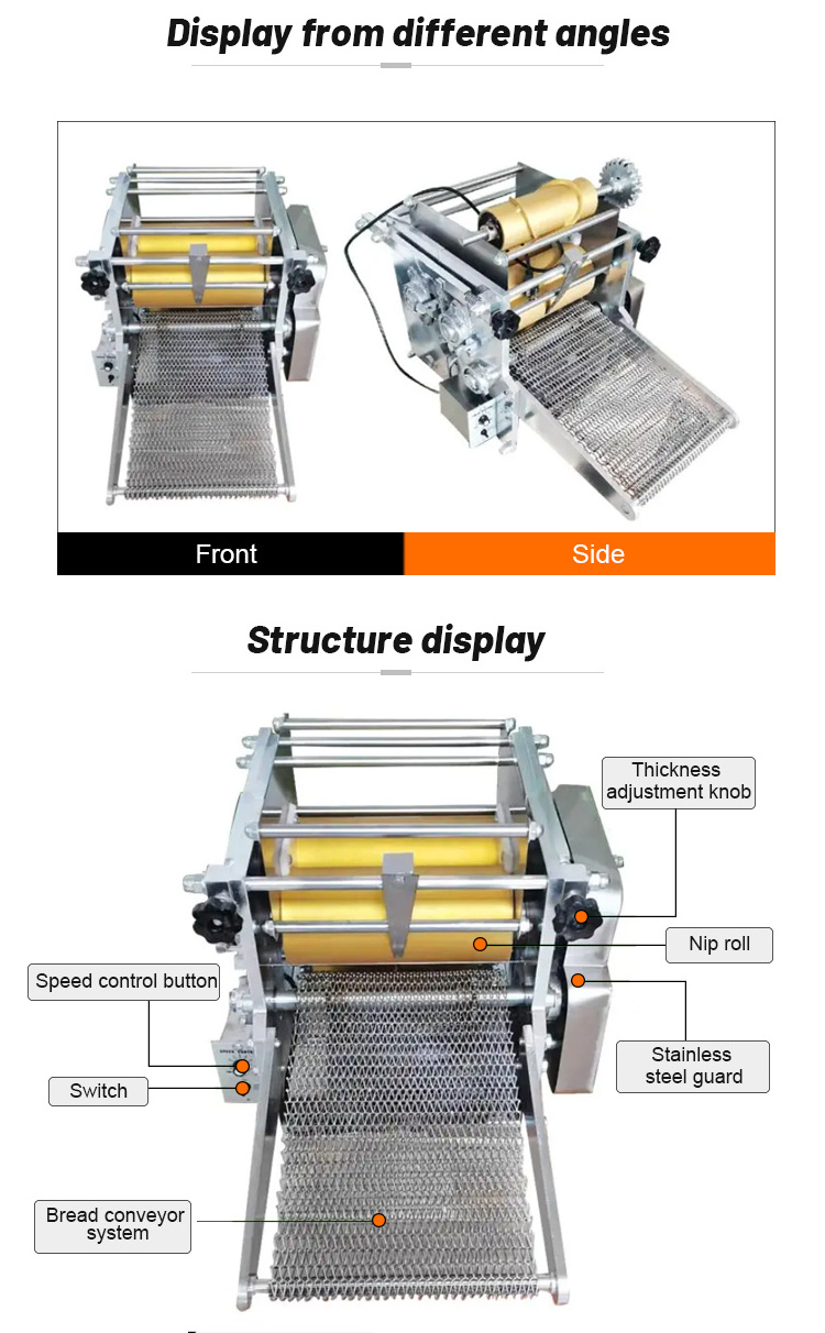 Mexico Tacos Maker Corn Tortilla Maker Machine Roti / Tortilla Commercial Chapati Maker