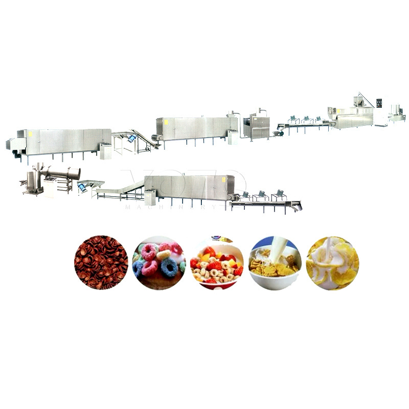 Corn Flakes Processing Line/grain steam flake machine/ instant oatmeal flakes machine