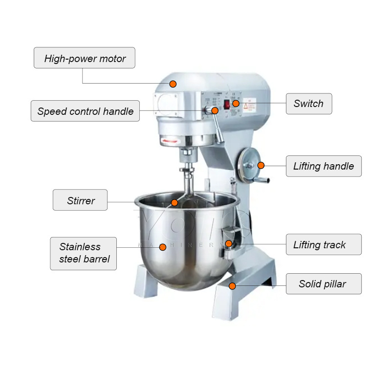 Dough Patisseries Mixeur Patissier Robot De Cuisine Batidora Kitchenaid Egg Mixer Machine