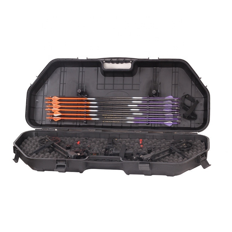 Shock-proof Rigid Compound Bow Case for Archery Hunting Bow & Arrow Storage