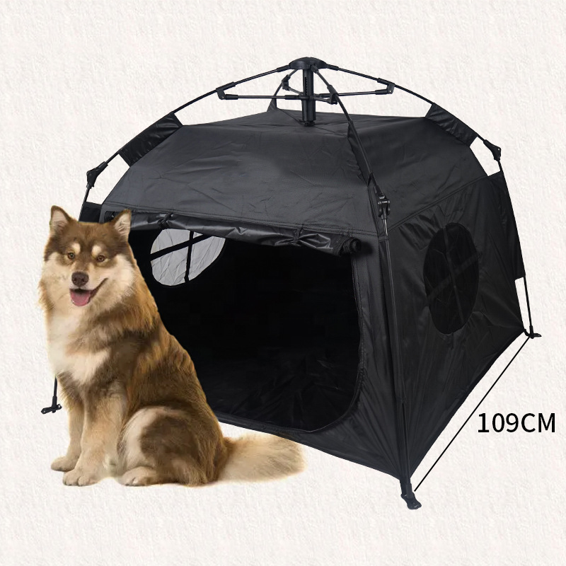 Outdoor Household Fully Automatic Folding Dog Kennel Rainproof And Sun Protection Portable Car Camping Tent