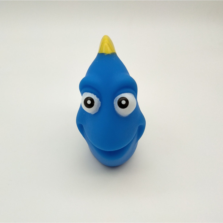 Cartoon Film Rubber Dory Fish Water Squirter Bath Toy for Kids