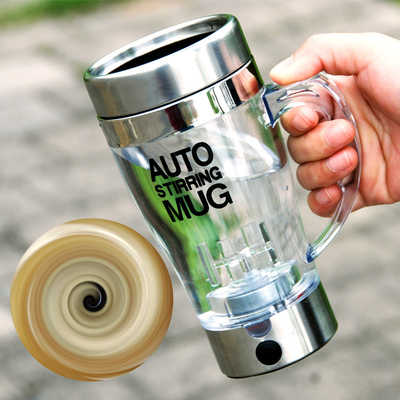 New Arrival Transparent Self Stirring Mug Coffee Mugs And Cups