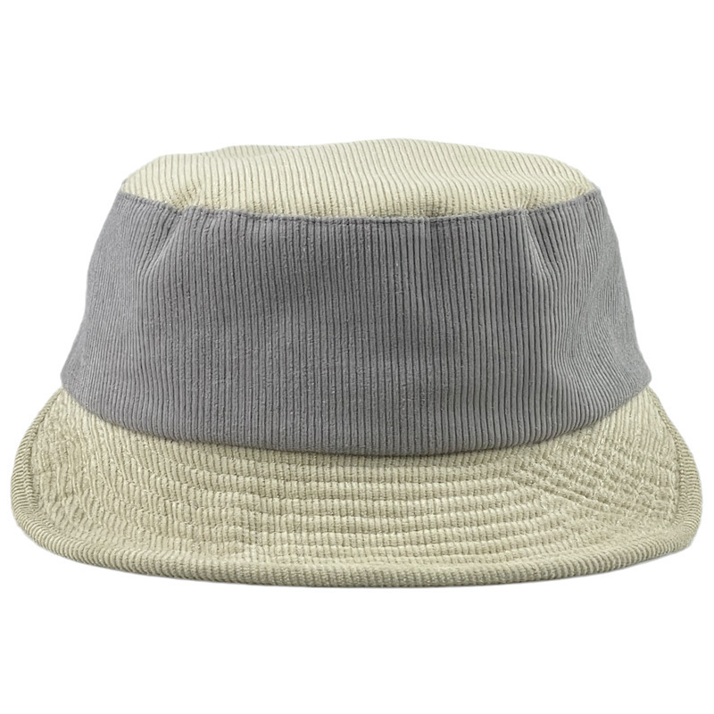 Japanese Style Men's and Women's Outdoor Mountaineering Foldable Sun Protection Sunshade Corduroy Bucket Hat