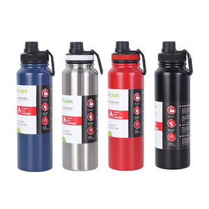 Wholesale 304 Stainless Steel Insulated Vacuum Flask with Large Capacity and Portable Sports Thermos