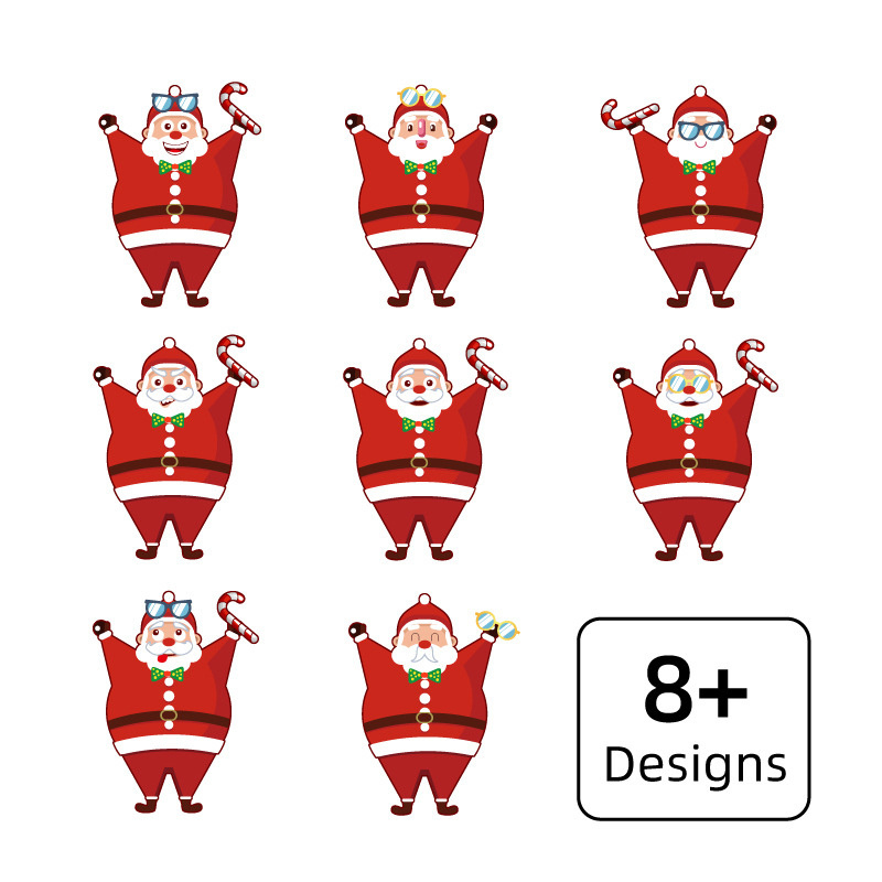 Christmas Sticker for kids Christmas Party Favors and Decorations for Children Kids Christmas tree Snowman Reindeer