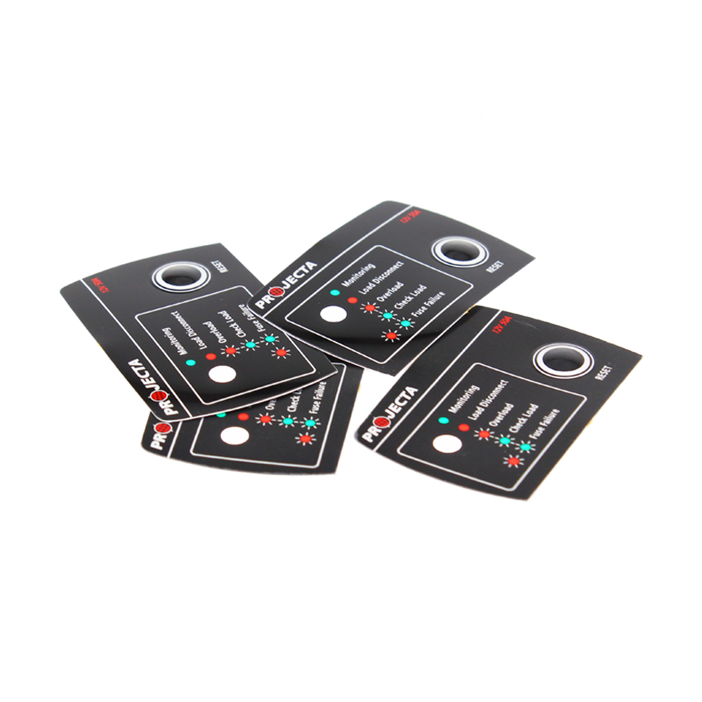 Hot Sale Plastic Touch Electronic Stickers Graphic Overlay Membrane Switch Panel For Medical Equipment