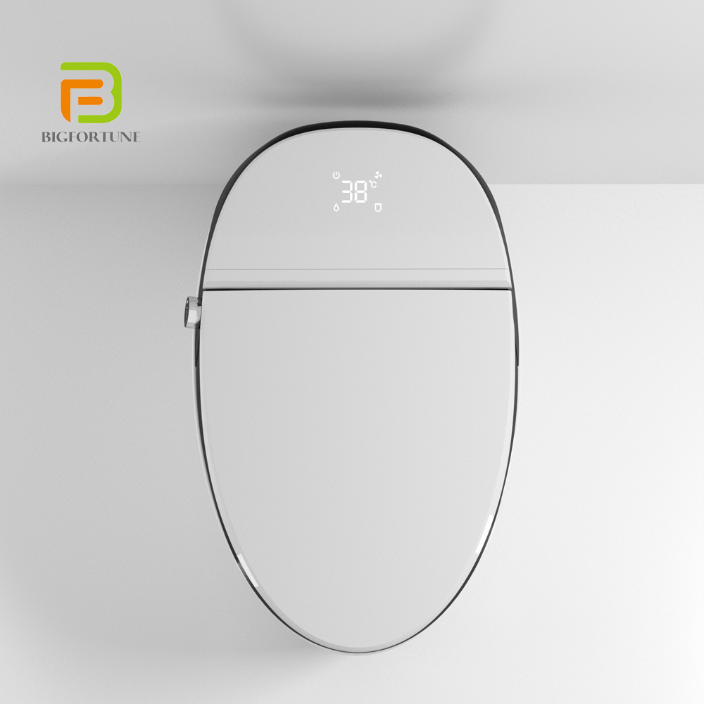 Inodoro Con Sensor Bathroom Intelligent Heated Smart Toilet Ceramic S Trap Siphonic Toilet Commodes