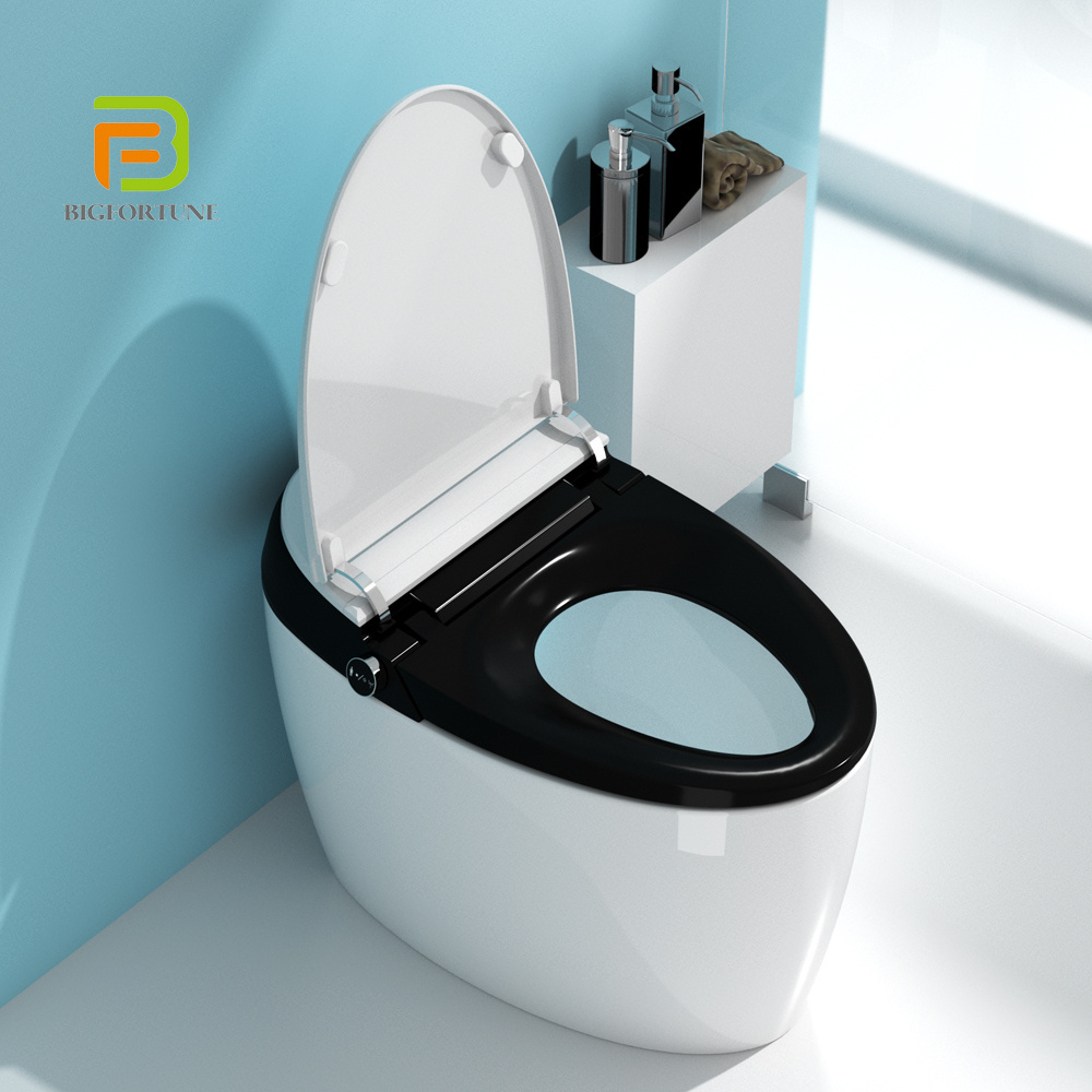 Inodoro Con Sensor Bathroom Intelligent Heated Smart Toilet Ceramic S Trap Siphonic Toilet Commodes