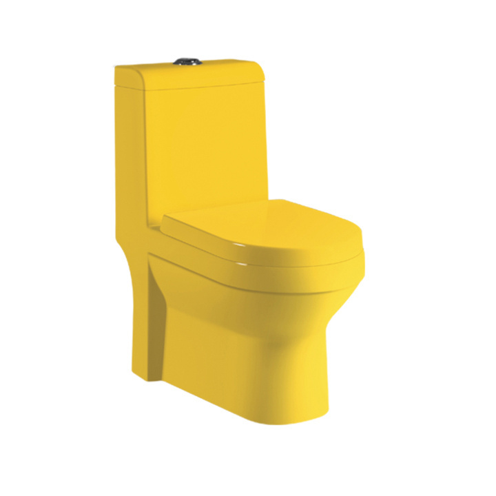 High Quality Wash Down Toilets Middle East P Trap S Trap Water Closet Color One Piece Wc Toilet