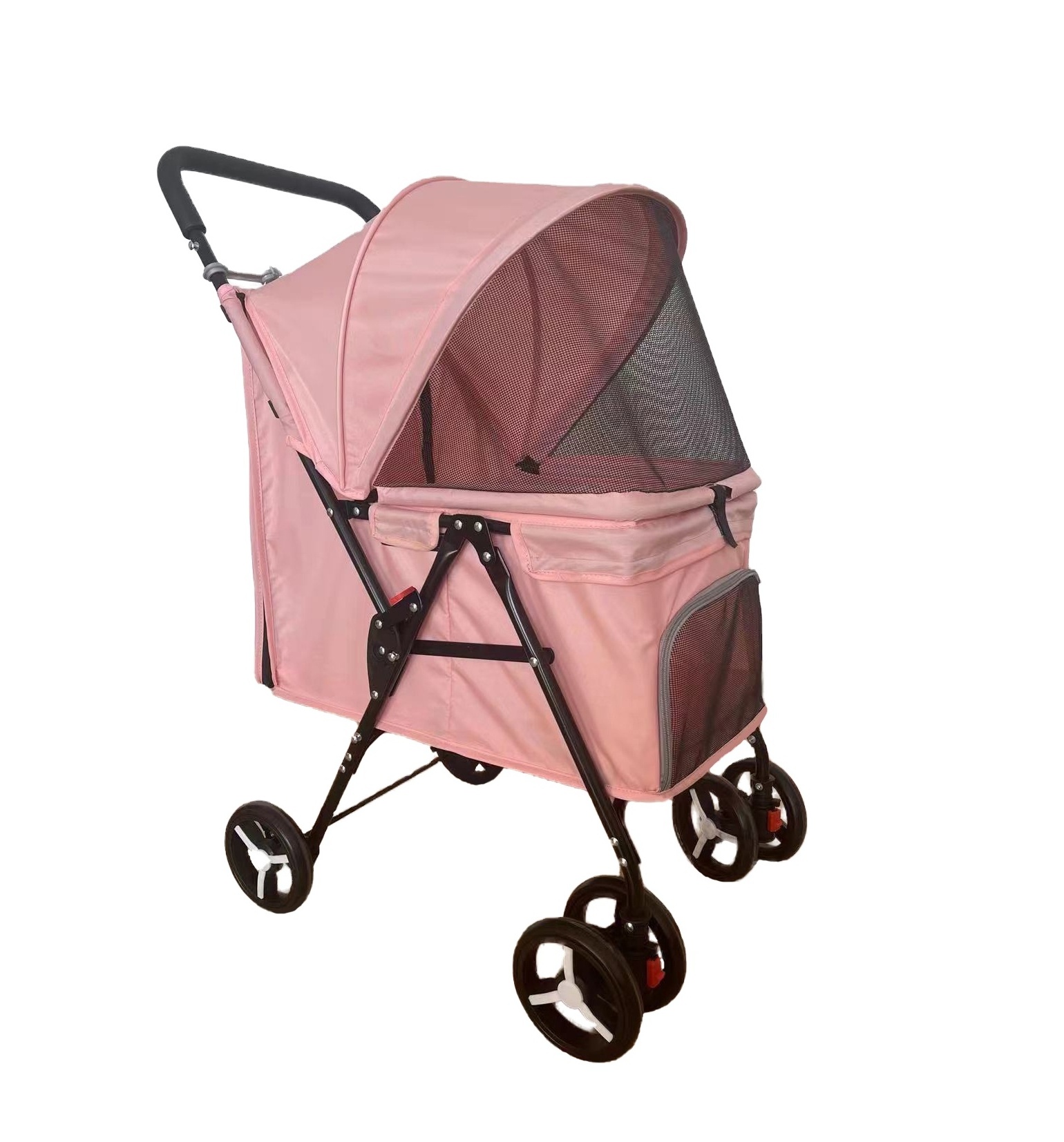 pet stroller cheap foldable pet carriage lightweight travel pet cart