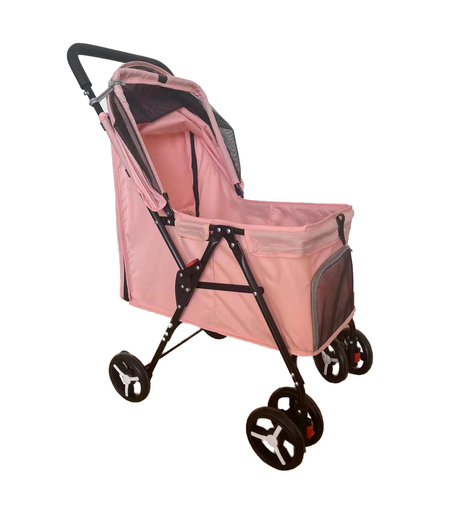 pet stroller cheap foldable pet carriage lightweight travel pet cart