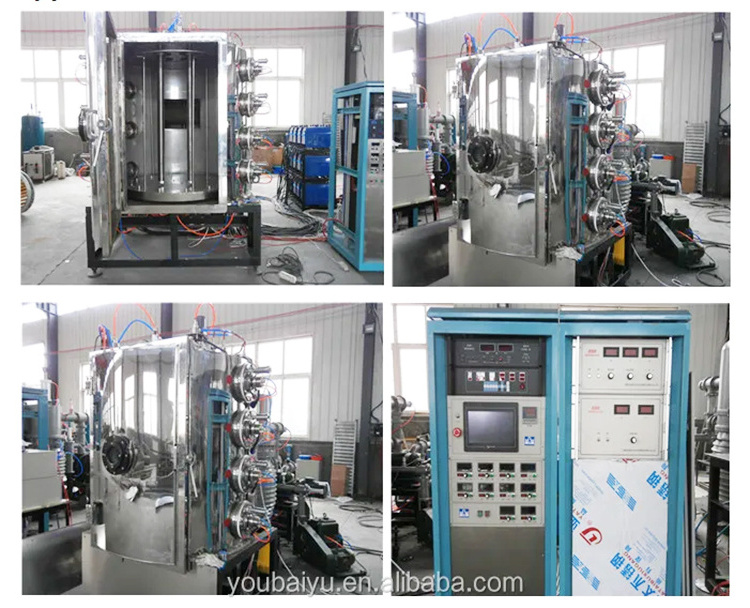 nickel Chrome  aluminum pvd vacuum coating equipment chrome vacuum coating machine