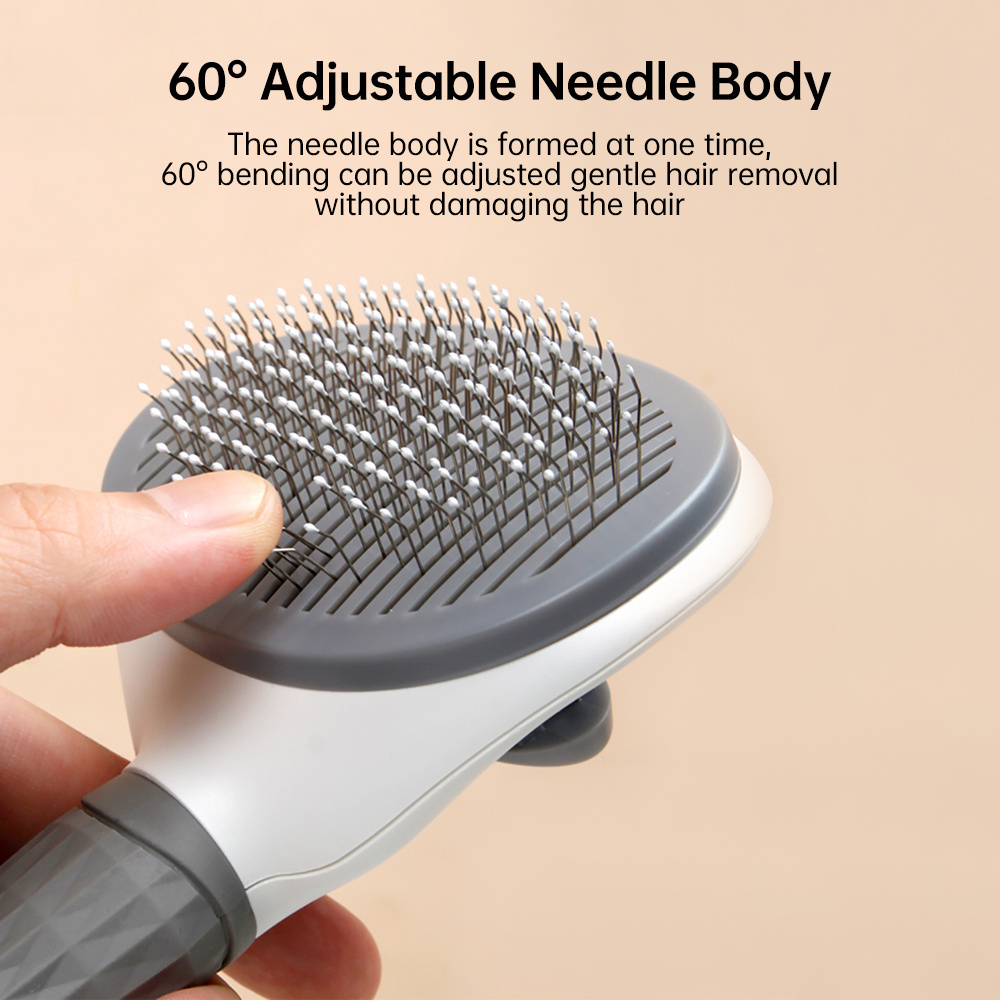 Pet Hair Remover Brush Dog And Cat Self Cleaning Grooming Equipment Pets Dematting Cats Comb Brushes For Dog Accessories