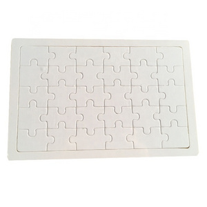 High Quality Custom Wooden MDF Jigsaw Puzzle A4 A5 Blank Sublimation Wood Puzzle Game Children Adult