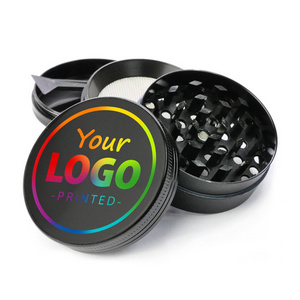 wholesale manual oem/odm custom logo high quality custom magnetic aircraft grade aluminium smoking herb spice grinder