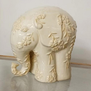 Home room decor ceramic elephant decoration